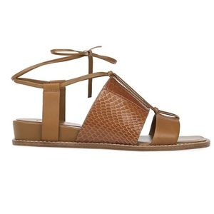 Vince light brown leather sandal 8.5